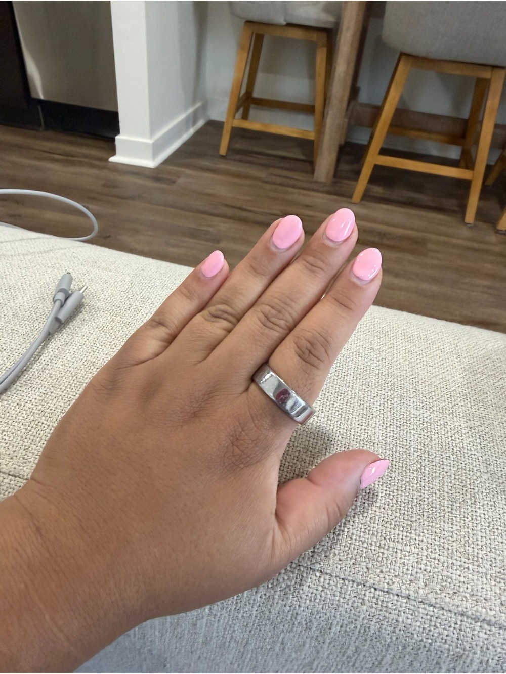 Oura Ring 4 Silver Size 14